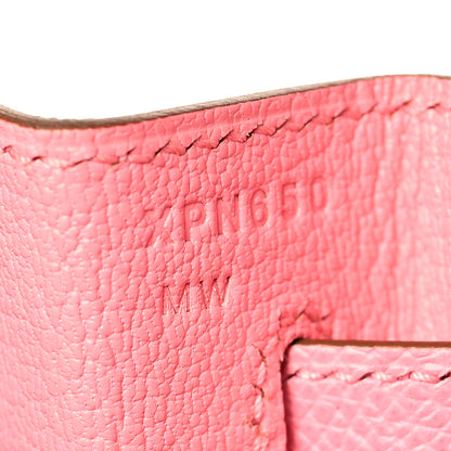 Hermes Epsom Kelly Retourne 32 Rose Confetti 7 of 10