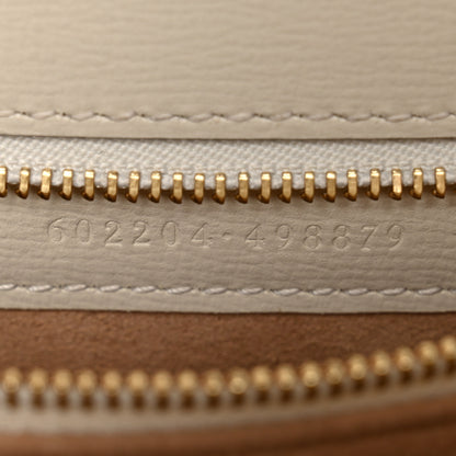 Gucci Azalea Calfskin Horsebit 1955 Shoulder Bag Mystic White 8 of 13