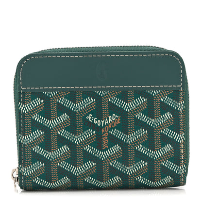 Goyard Goyardine Matignon PM Wallet Green 8 of 11