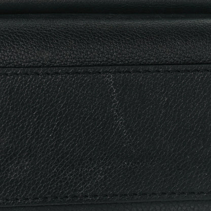 Louis Vuitton Soft Calfskin Mylockme Chain Bag BB Black 10 of 10