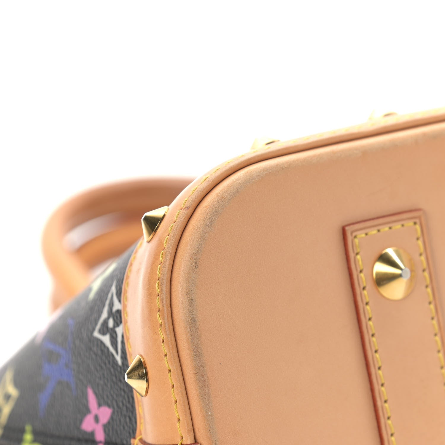 Louis Vuitton Monogram Multicolor Alma PM Black 10 of 15