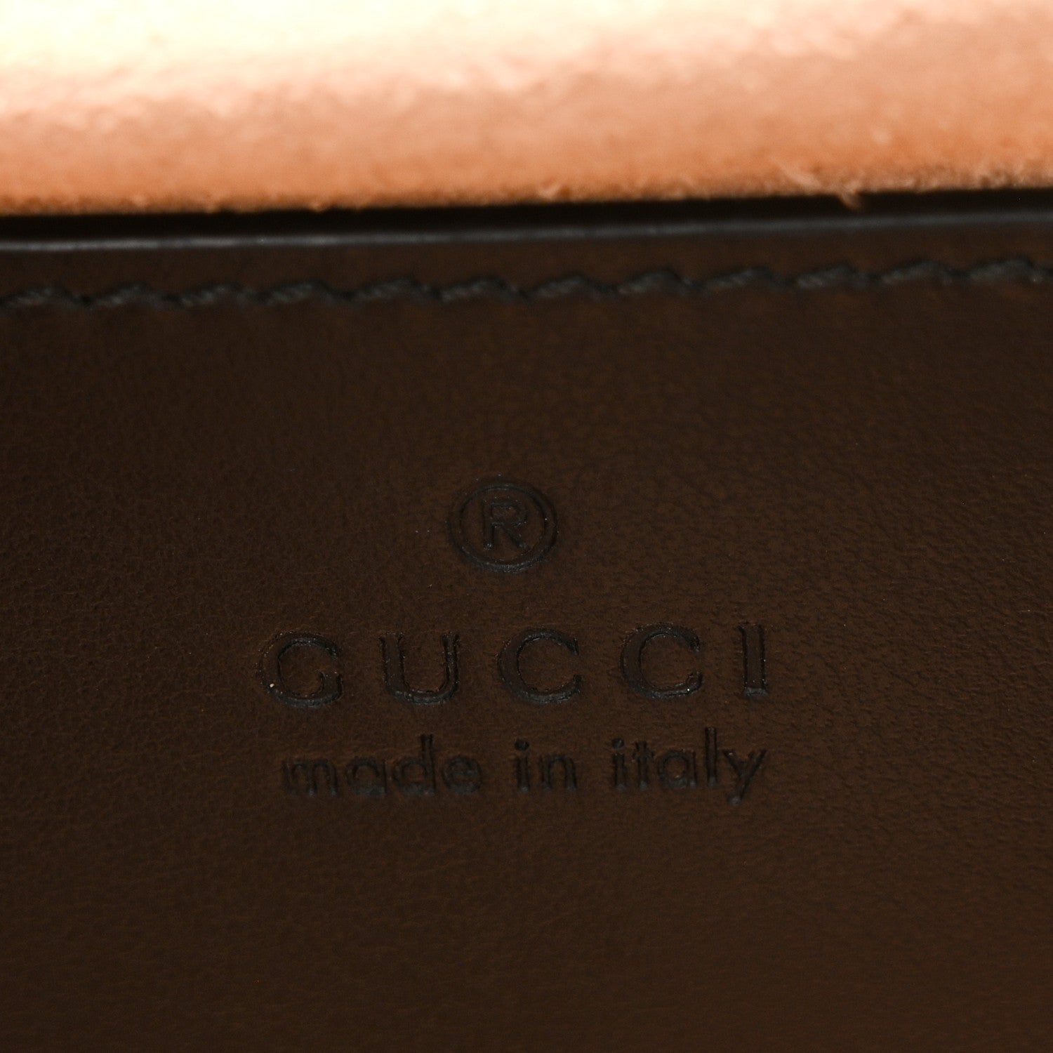 Gucci Calfskin Matelasse Mini GG Marmont Square Shoulder Bag Black 6 of 11