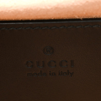 Gucci Calfskin Matelasse Mini GG Marmont Square Shoulder Bag Black 6 of 11