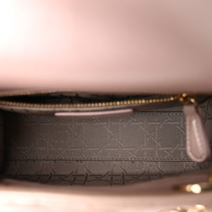 Christian Dior Lambskin Cannage Mini Lady Dior Blush 5 of 10