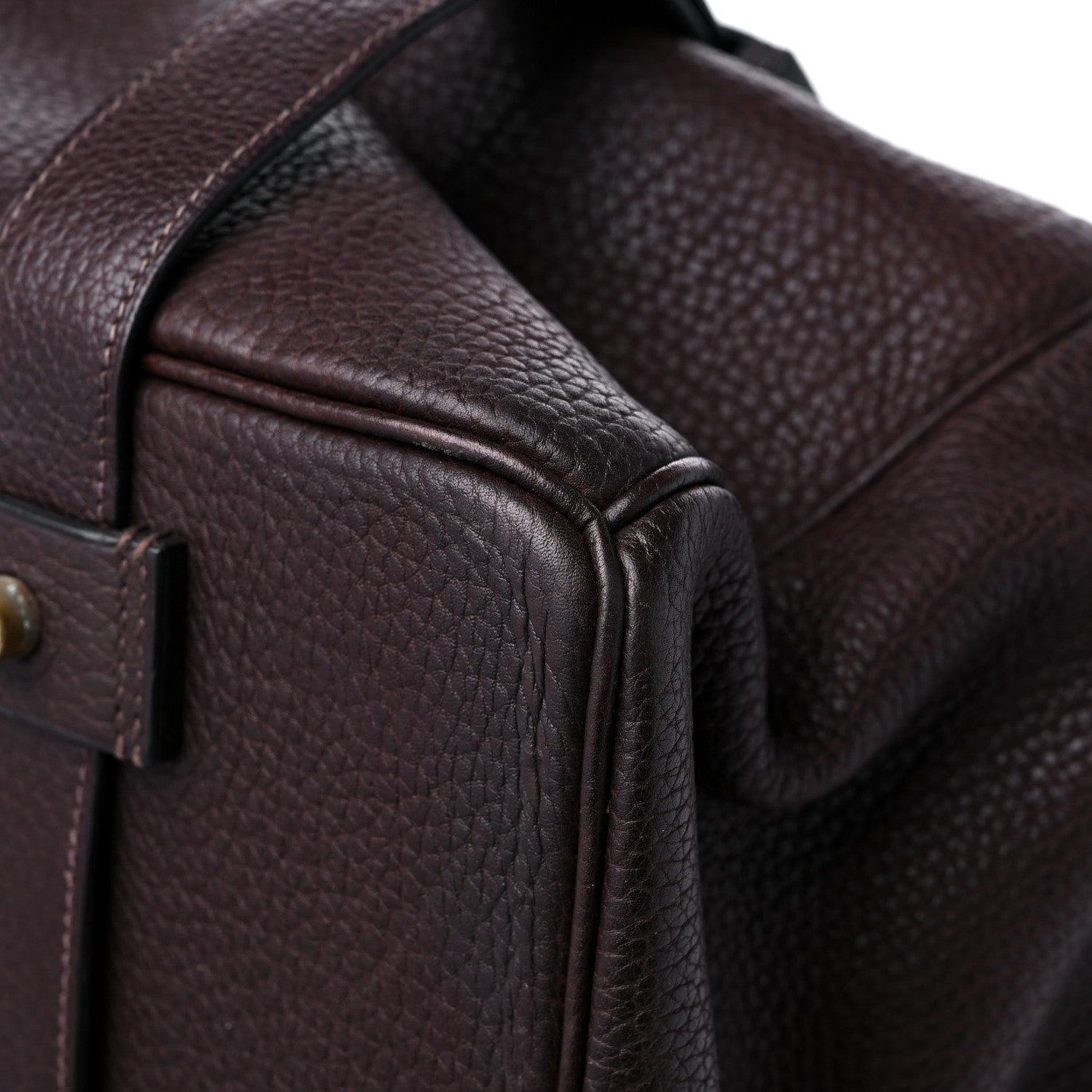 Hermes Fjord Drag Voyage 56 Bag Chocolate 7 of 15