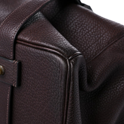 Hermes Fjord Drag Voyage 56 Bag Chocolate 7 of 15