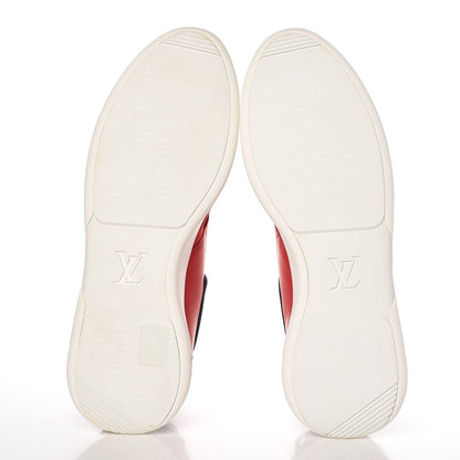 Louis Vuitton Neoprene America's Cup Reggata Sneakers 11 Red Blue White 5 of 12