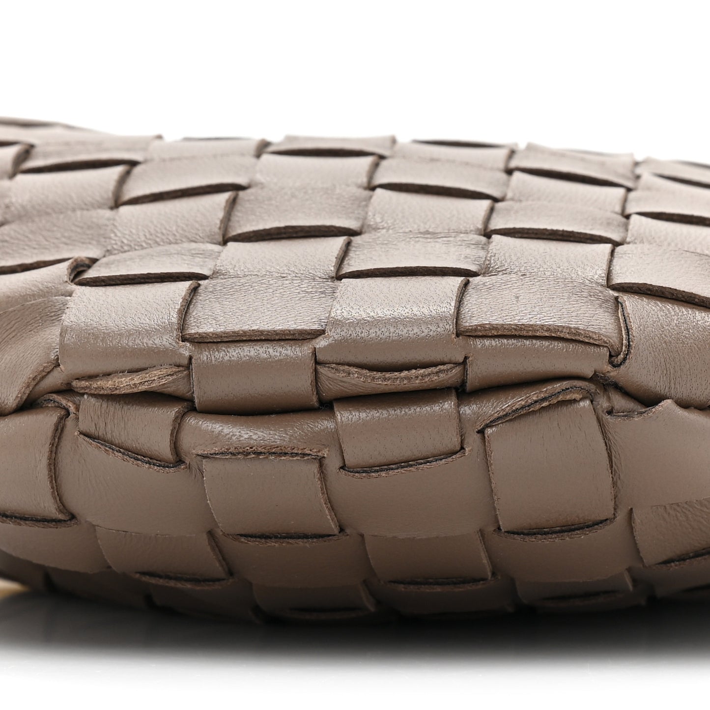 Nappa Intrecciato Mini Sardine Bag Taupe Grey