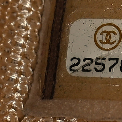 Chanel Metallic Calfskin Quilted XXL Travel Flap Bag Gold 6 of 10