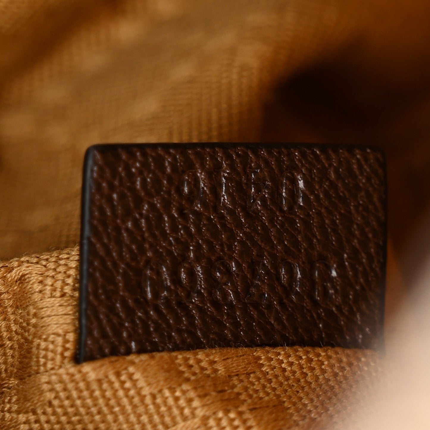 Monogram Mini GG Marmont Shoulder Bag  Sand Brown