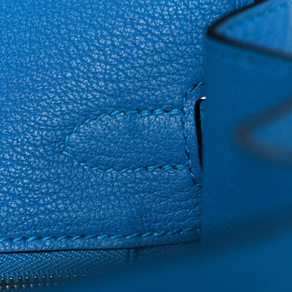 Hermes Togo Birkin 25 Bleu Zanzibar 22 of 36
