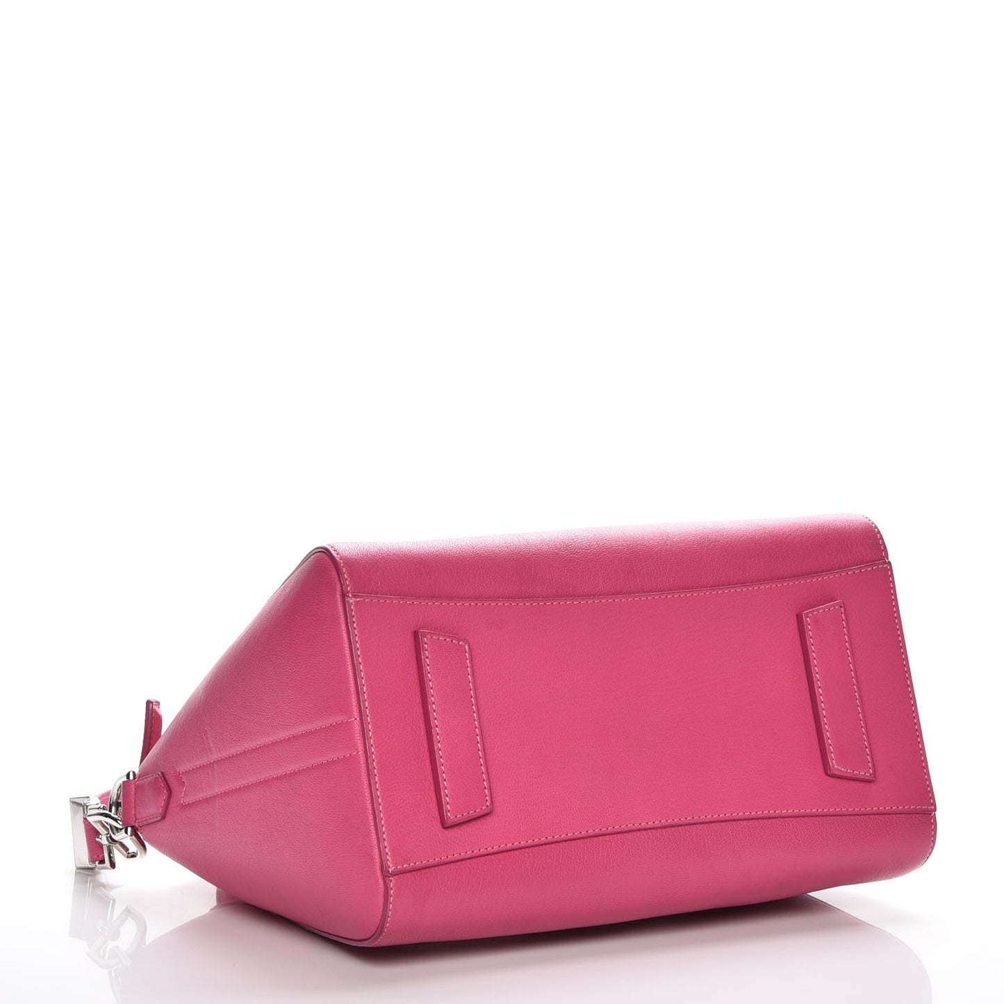 Sugar Goatskin Small Antigona Fuchsia