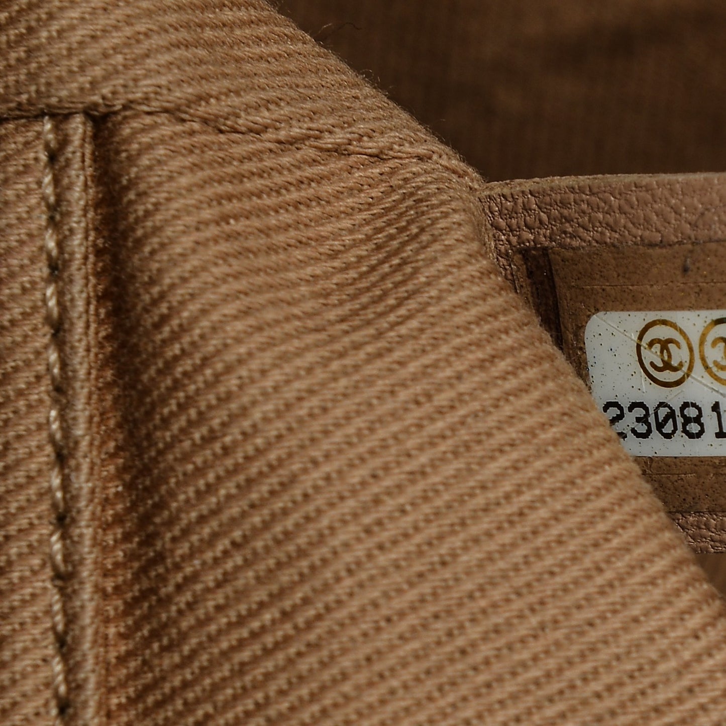 Canvas Large Deauville Tote Ecru