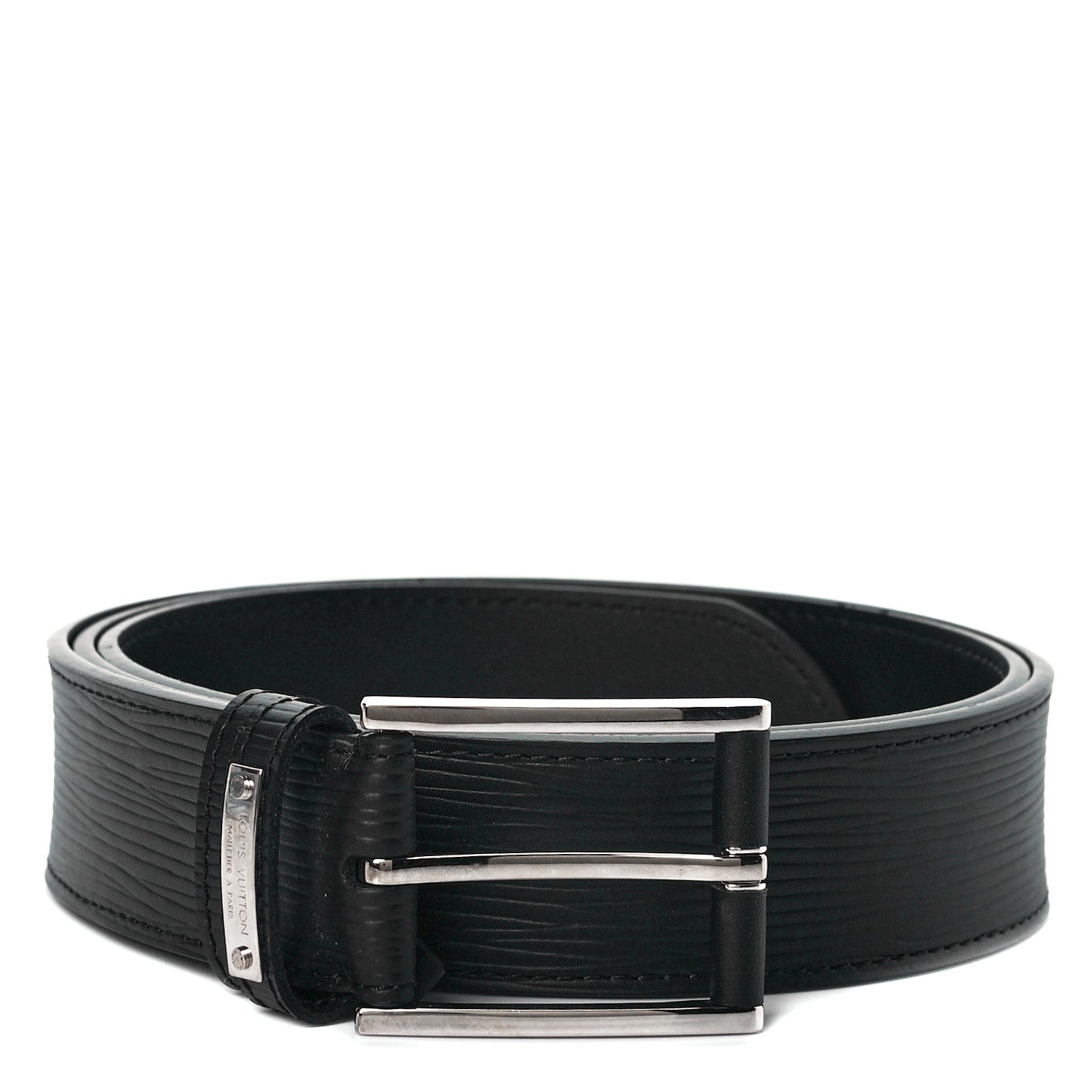 Louis Vuitton Epi 35mm Belt 100 40 Black 1 of 5