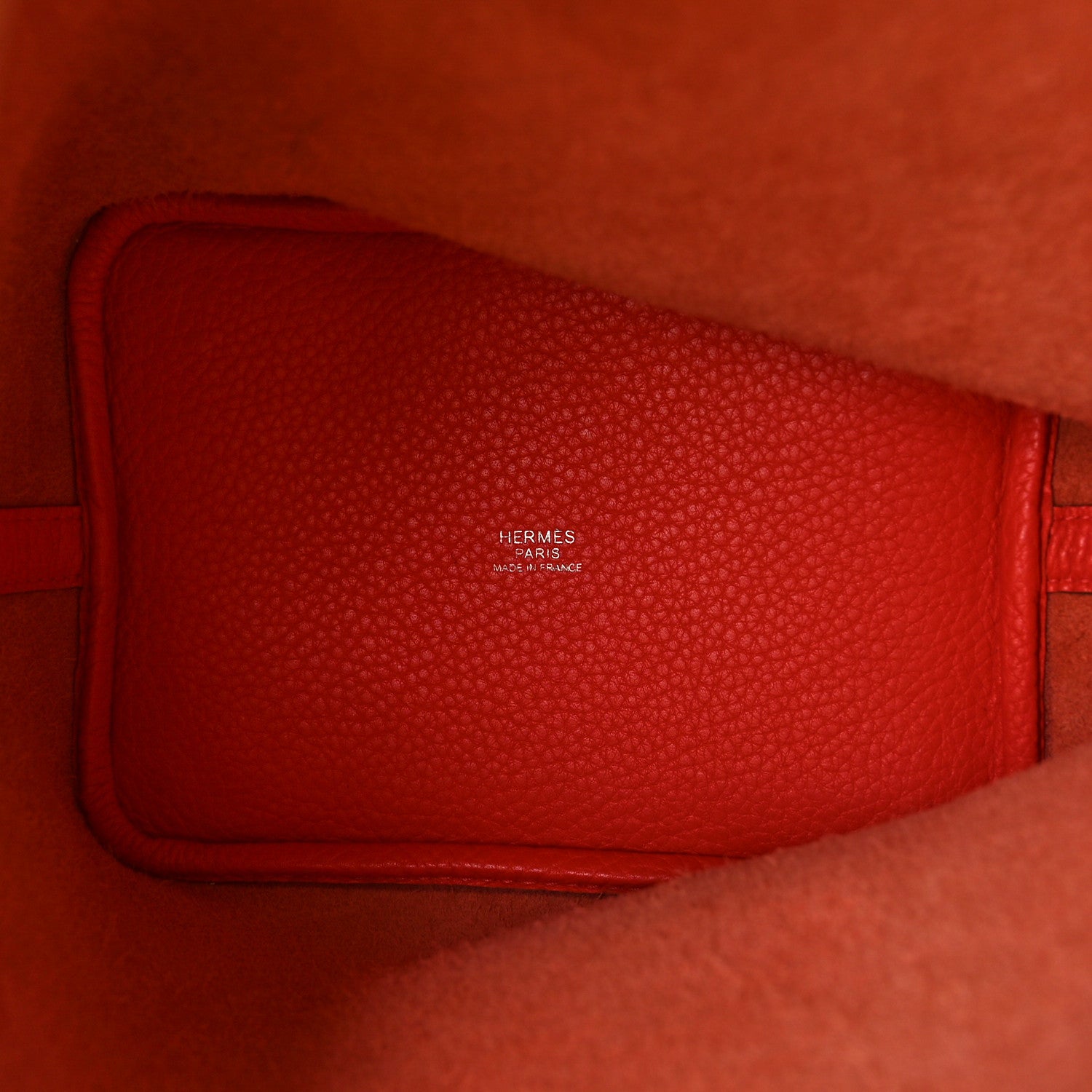 Hermes Taurillon Clemence Picotin Lock 18 PM Rouge Pivoine 5 of 8