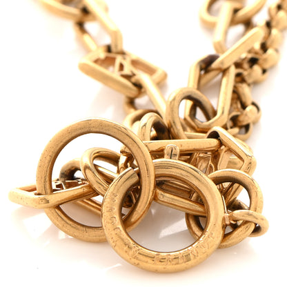 Louis Vuitton Collier Vegas Chain Necklace Gold 6 of 6