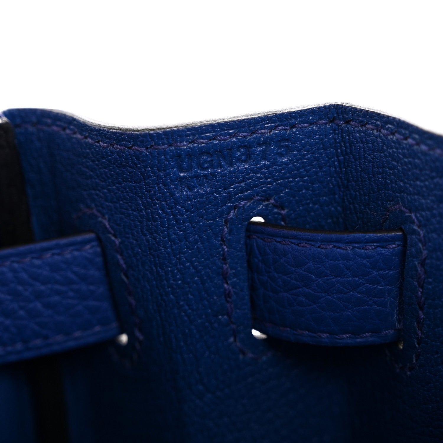 Hermes Togo Kelly Retourne 28 Bleu Royal 7 of 12