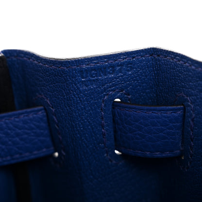 Hermes Togo Kelly Retourne 28 Bleu Royal 7 of 12