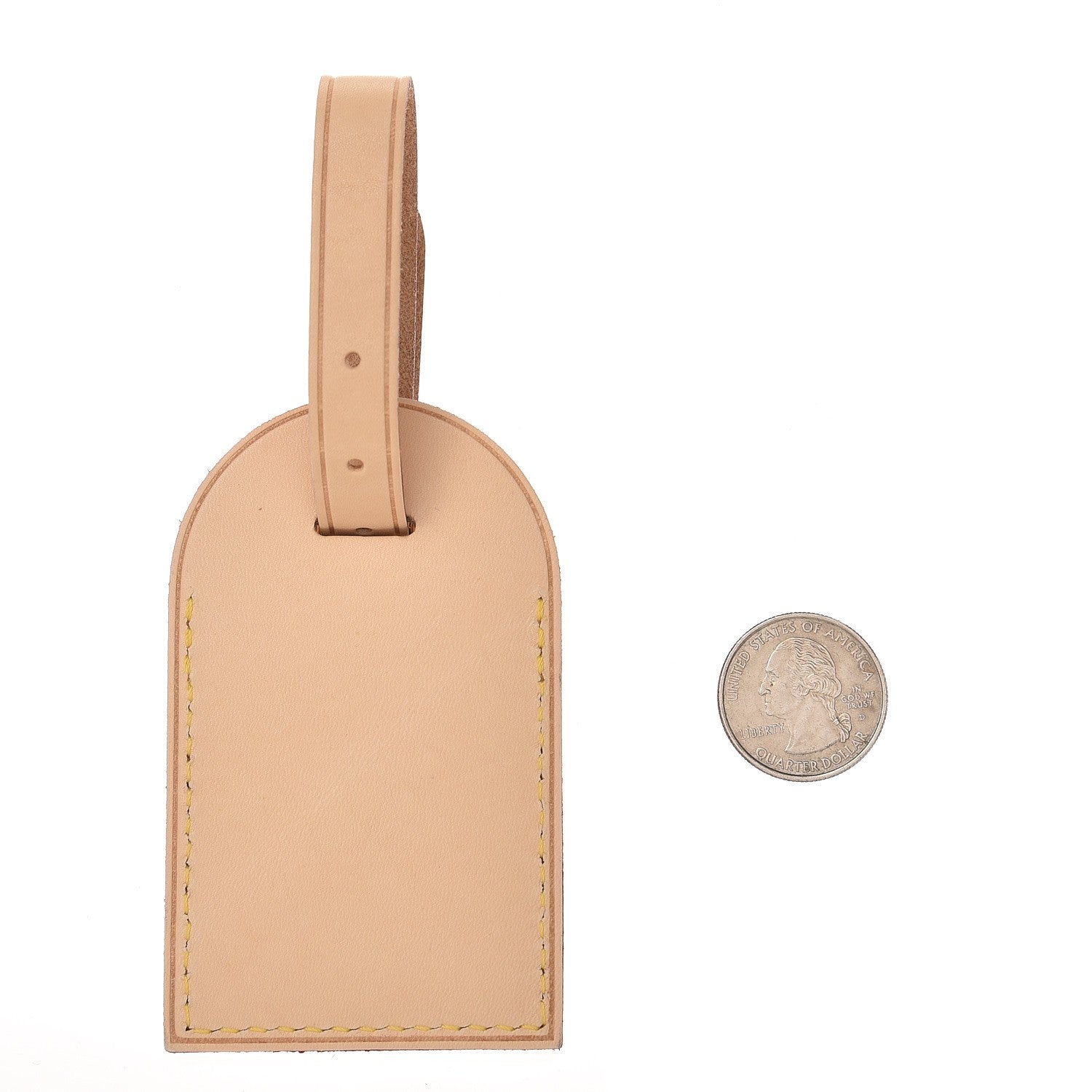 Louis Vuitton Vachetta Luggage Tag 2 of 3