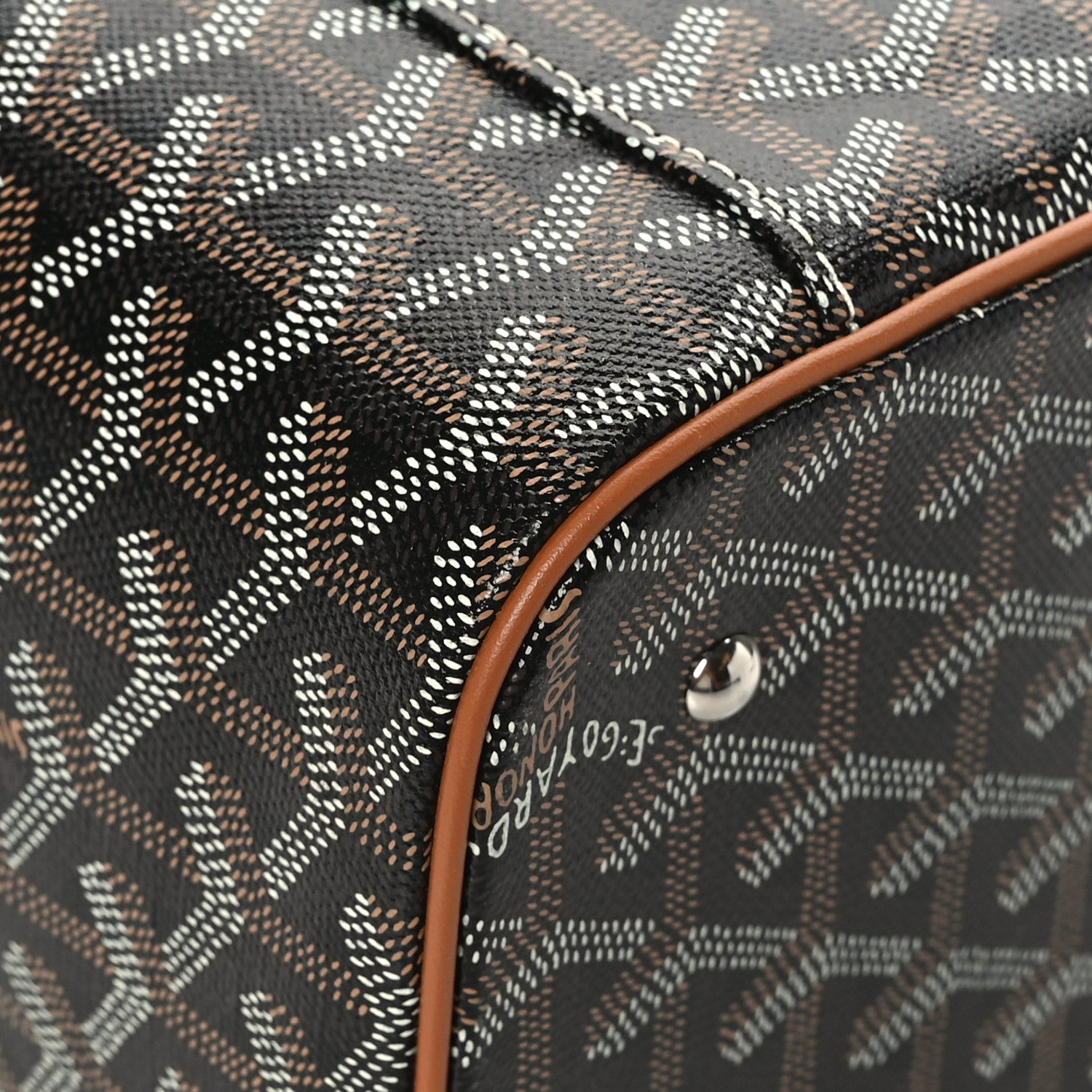 Goyard Goyardine Muse Vanity Case Black Gold 11 of 13