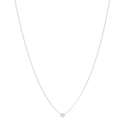 Cartier 18K White Gold Diamond XS D'Amour Pendant Necklace 1 of 5