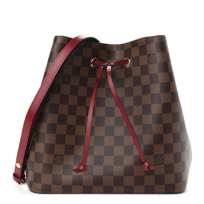 Louis Vuitton Damier Ebene Neonoe MM Cherry Berry 1 of 9
