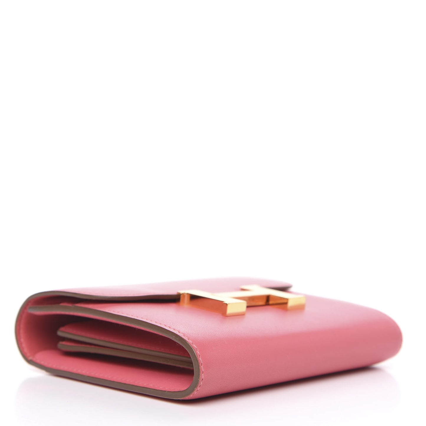 Tadelakt Constance Short Wallet Rose Lipstick