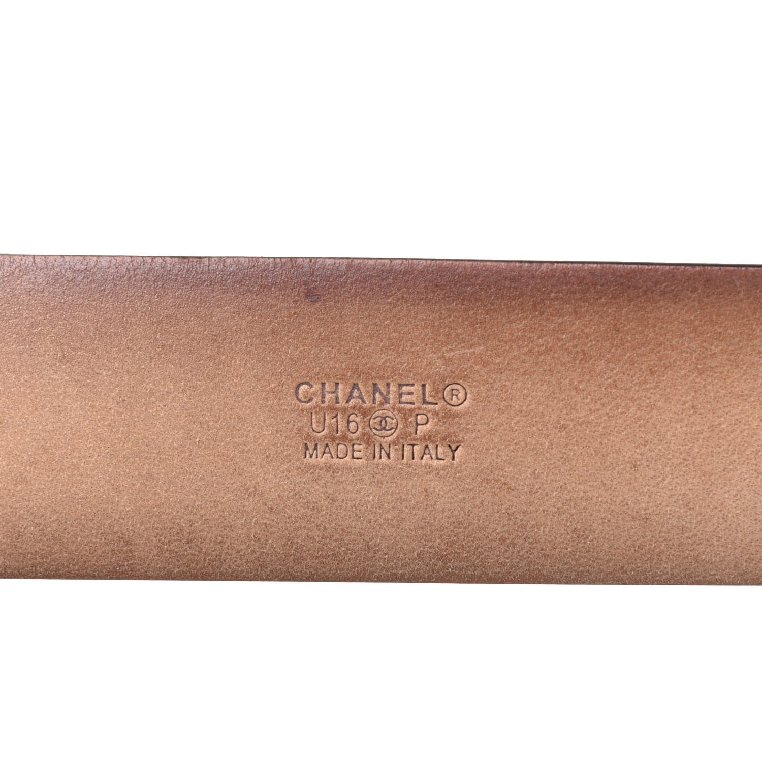 Chanel Calfskin Belt 95 38 Black 3 of 5