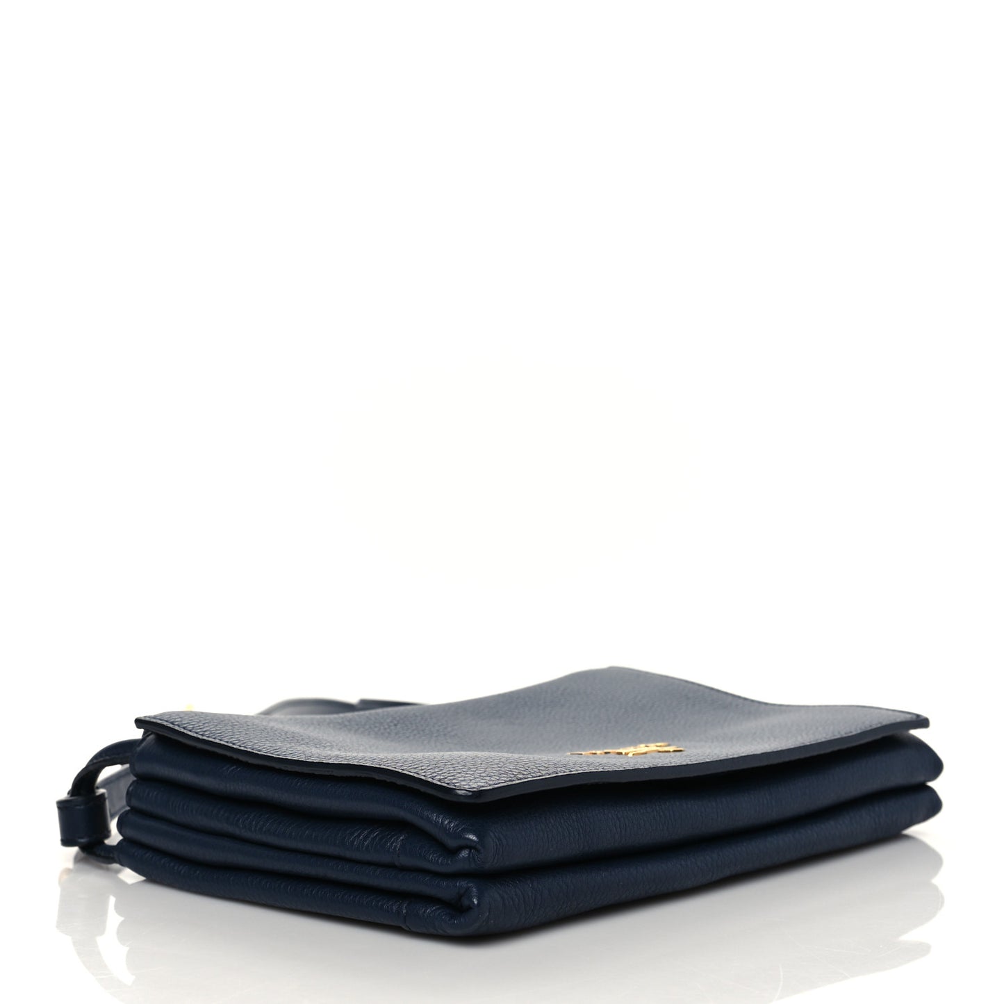 Vitello Daino Crossbody Flap Baltico