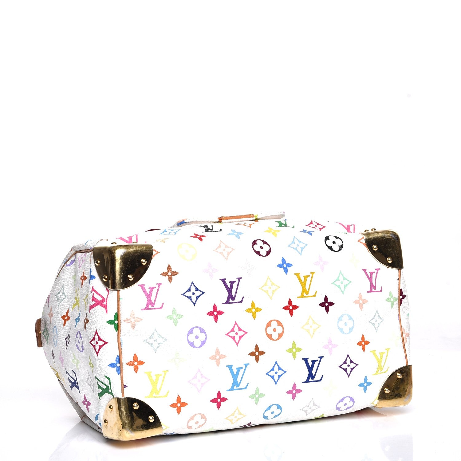 Louis Vuitton Monogram Multicolor Speedy 30 White 4 of 16