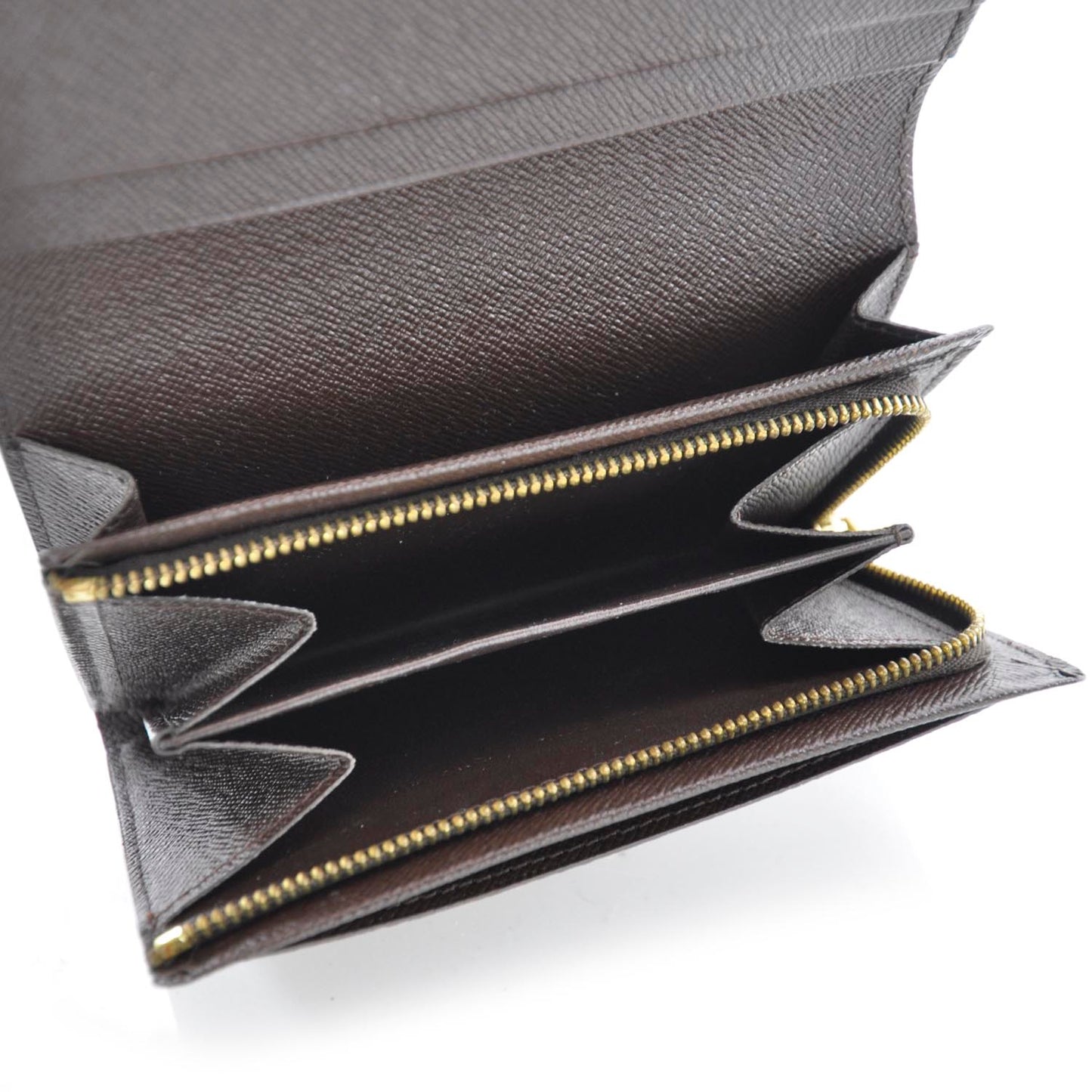 Damier Ebene Porte-Monnaie Tresor Wallet