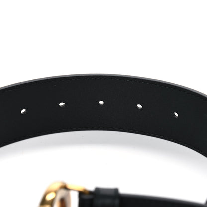 Gucci Calfskin Double G 40mm Belt 75 30 Black 4 of 4