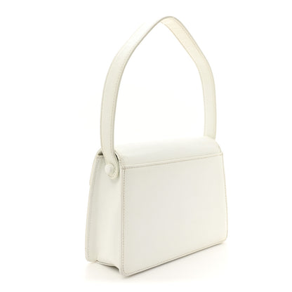 Chanel Caviar Top Handle Kelly Flap White 5 of 21