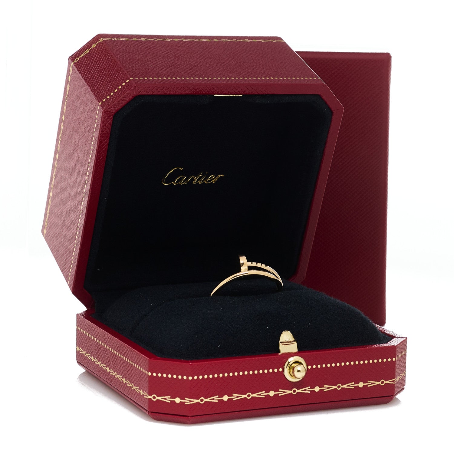 Cartier 18K Yellow Gold Small Juste Un Clou Ring 59 8.75 6 of 6