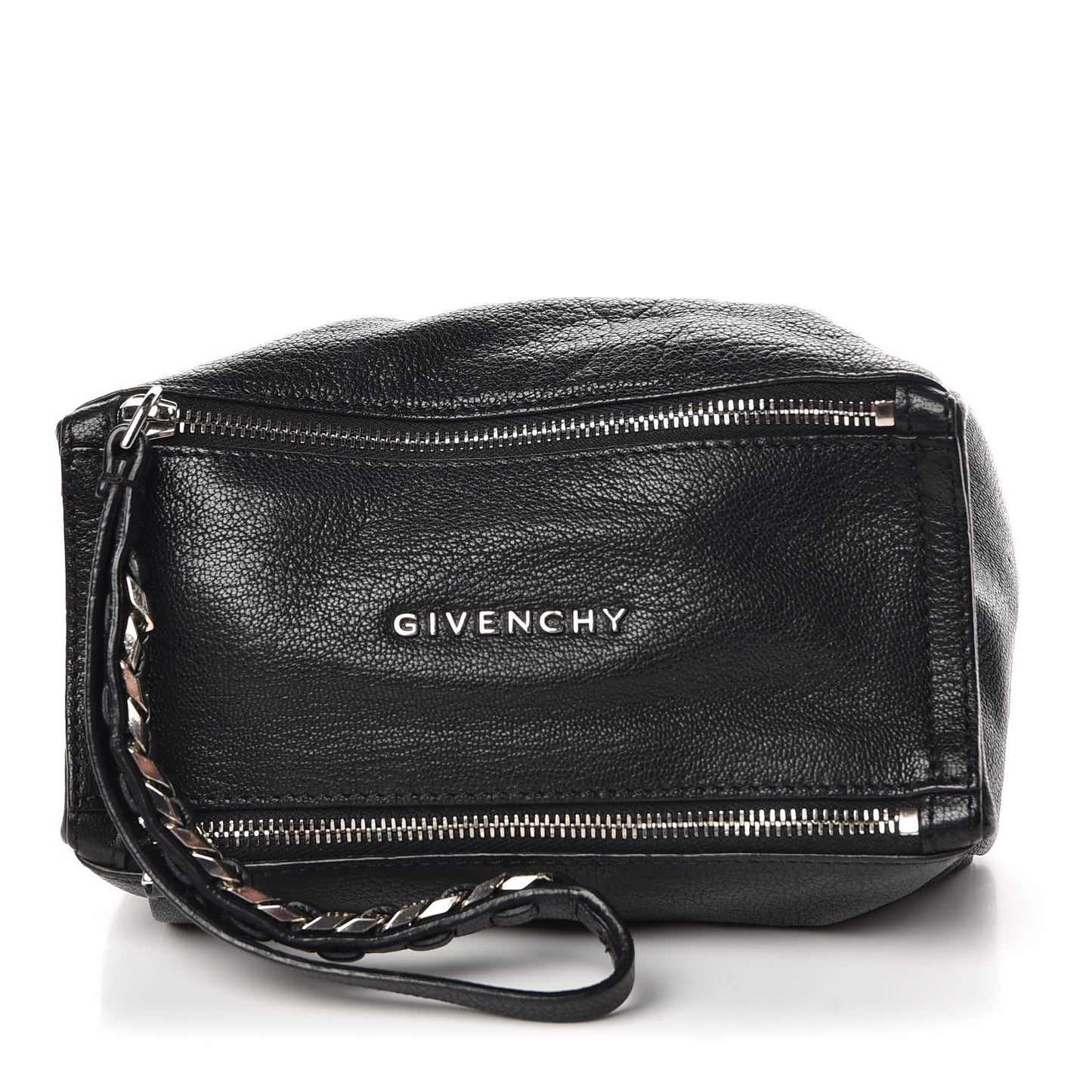 Sugar Goatskin Pandora Wristlet Black