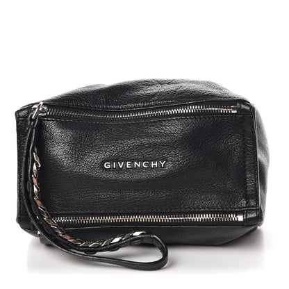 Givenchy Sugar Goatskin Pandora Wristlet Black 1 of 7