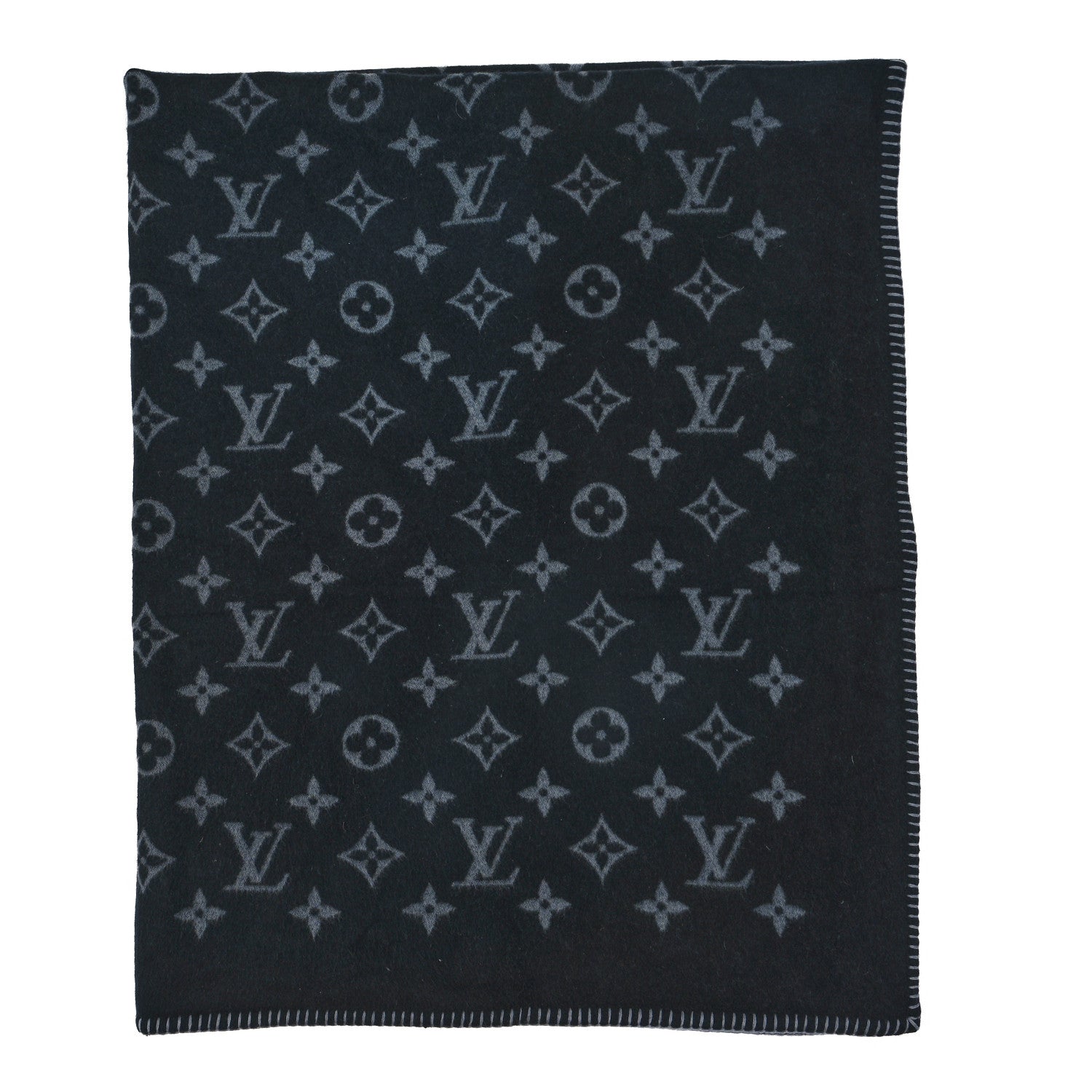 Louis Vuitton Wool Monogram Eclipse Blanket 1 of 3