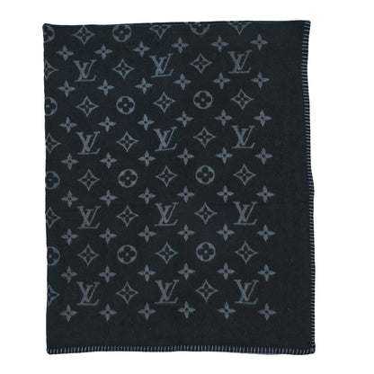 Louis Vuitton Wool Monogram Eclipse Blanket 1 of 3