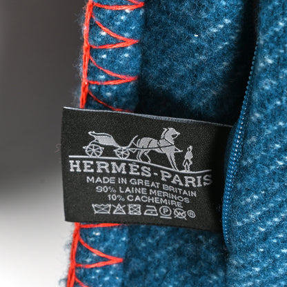 Hermes Wool Cashmere Casaque H Pillow 3 of 3