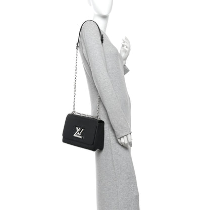Louis Vuitton Epi Twist Shoulder Bag MM Black 2 of 11