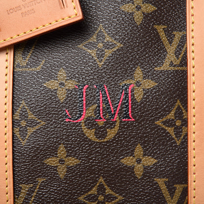 Louis Vuitton Monogram My LV Heritage Keepall Bandouliere 45 Fuchsia Black 9 of 14