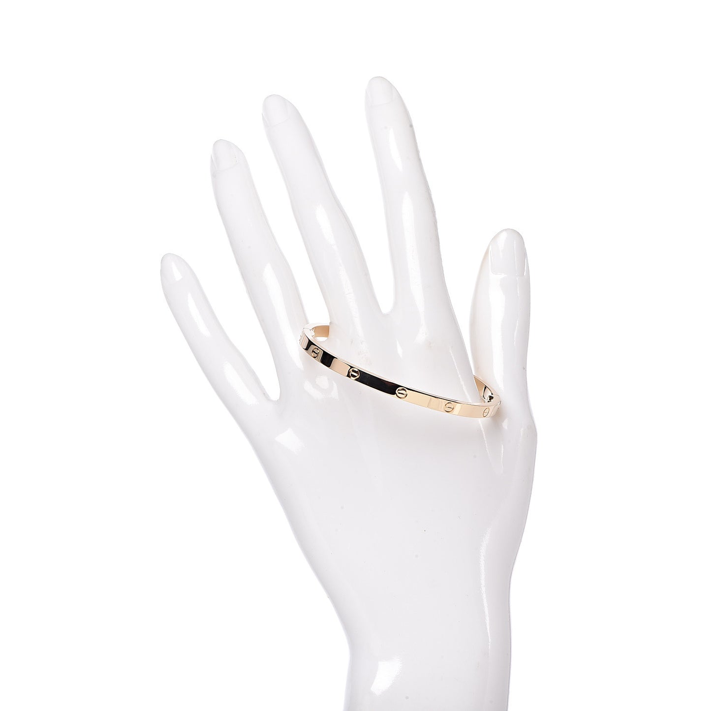 18K Yellow Gold Small LOVE Bracelet 16