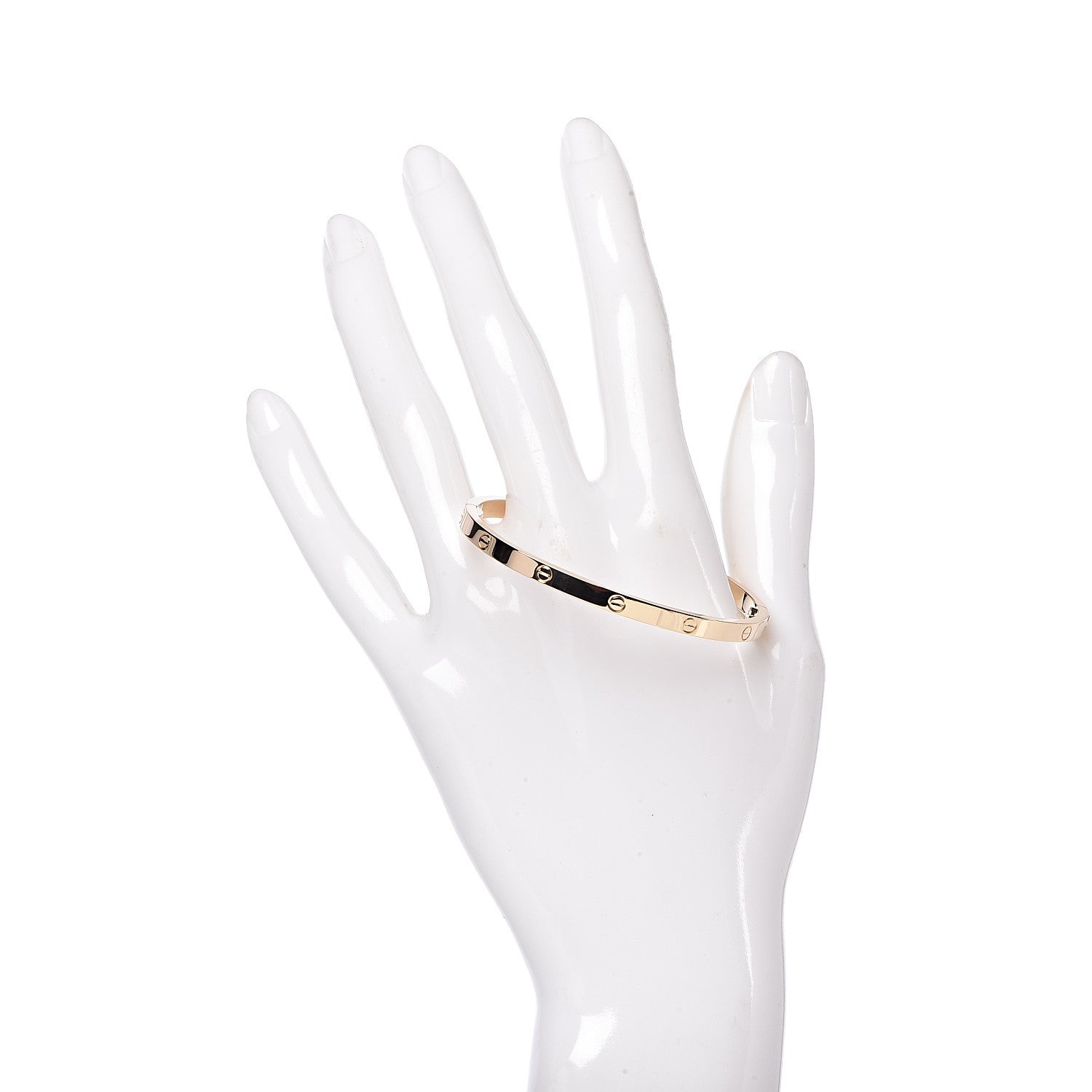 Cartier 18K Yellow Gold Small LOVE Bracelet 16 2 of 6