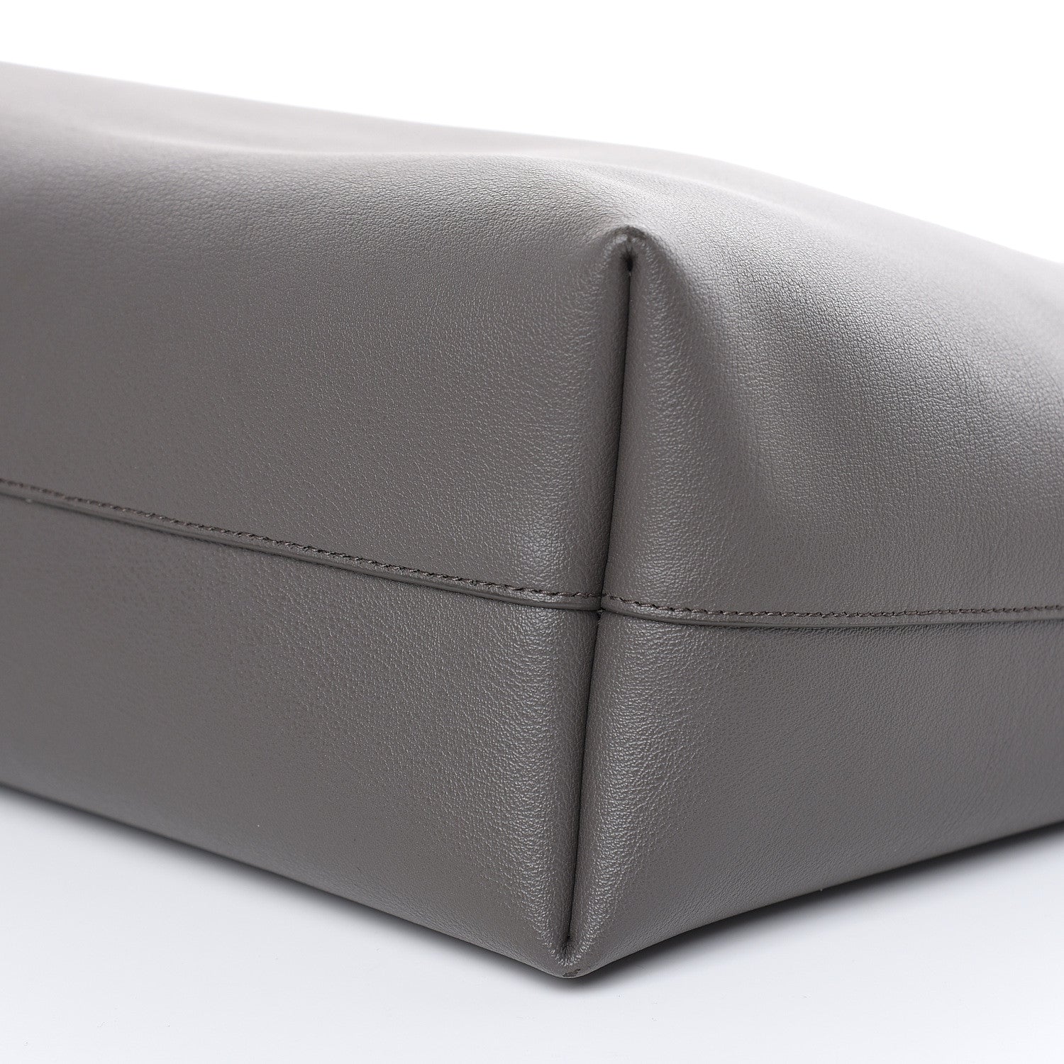 Saint Laurent Calfskin Large Shopping Tote Earth 10 of 12