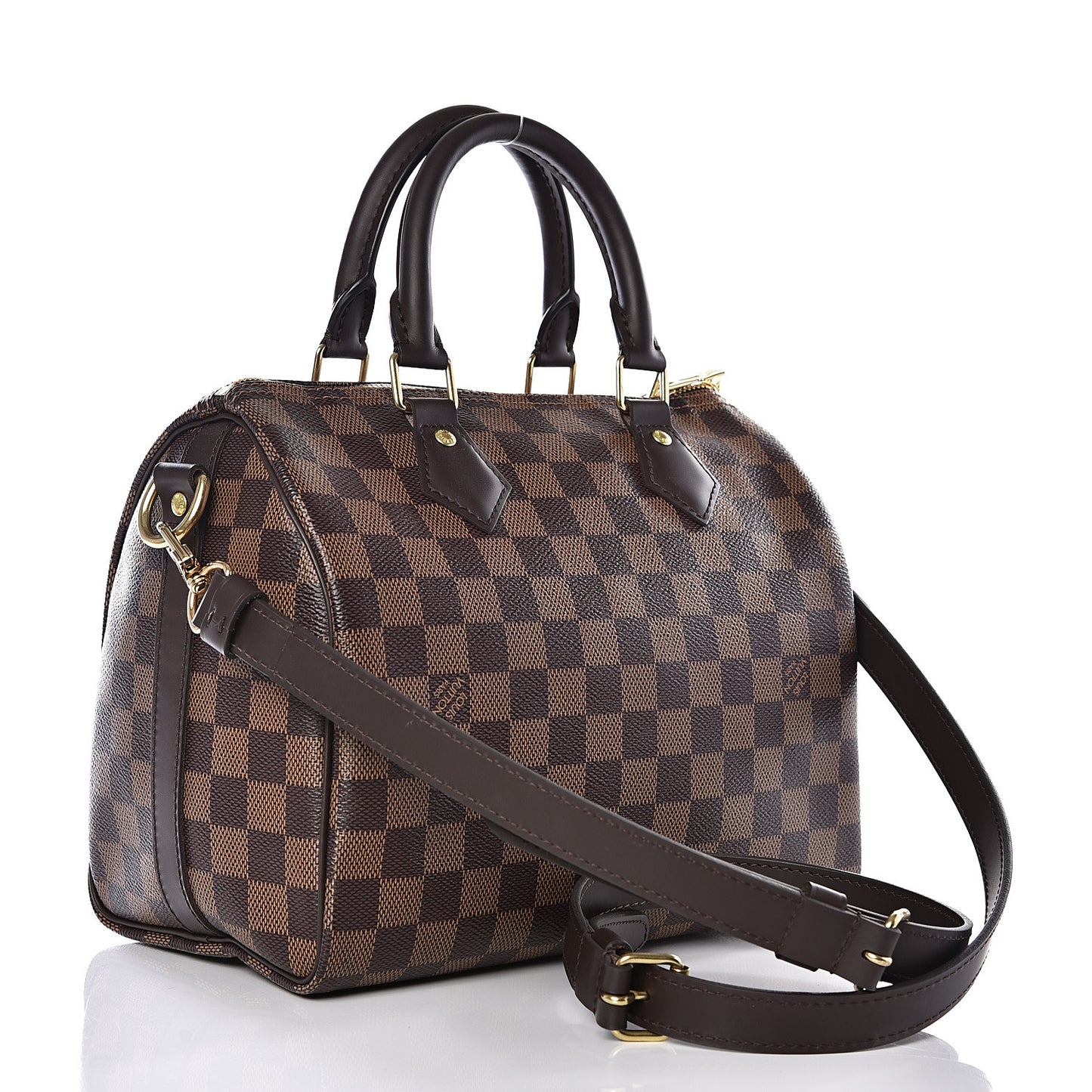 Damier Ebene Speedy Bandouliere 25