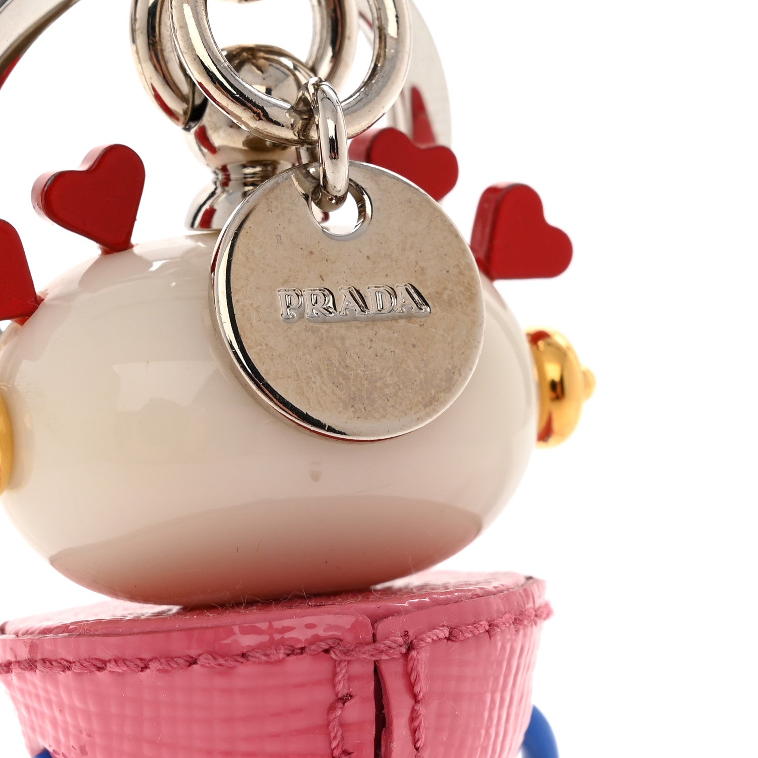 Prada Robot Trick Keychain Begonia 3 of 5