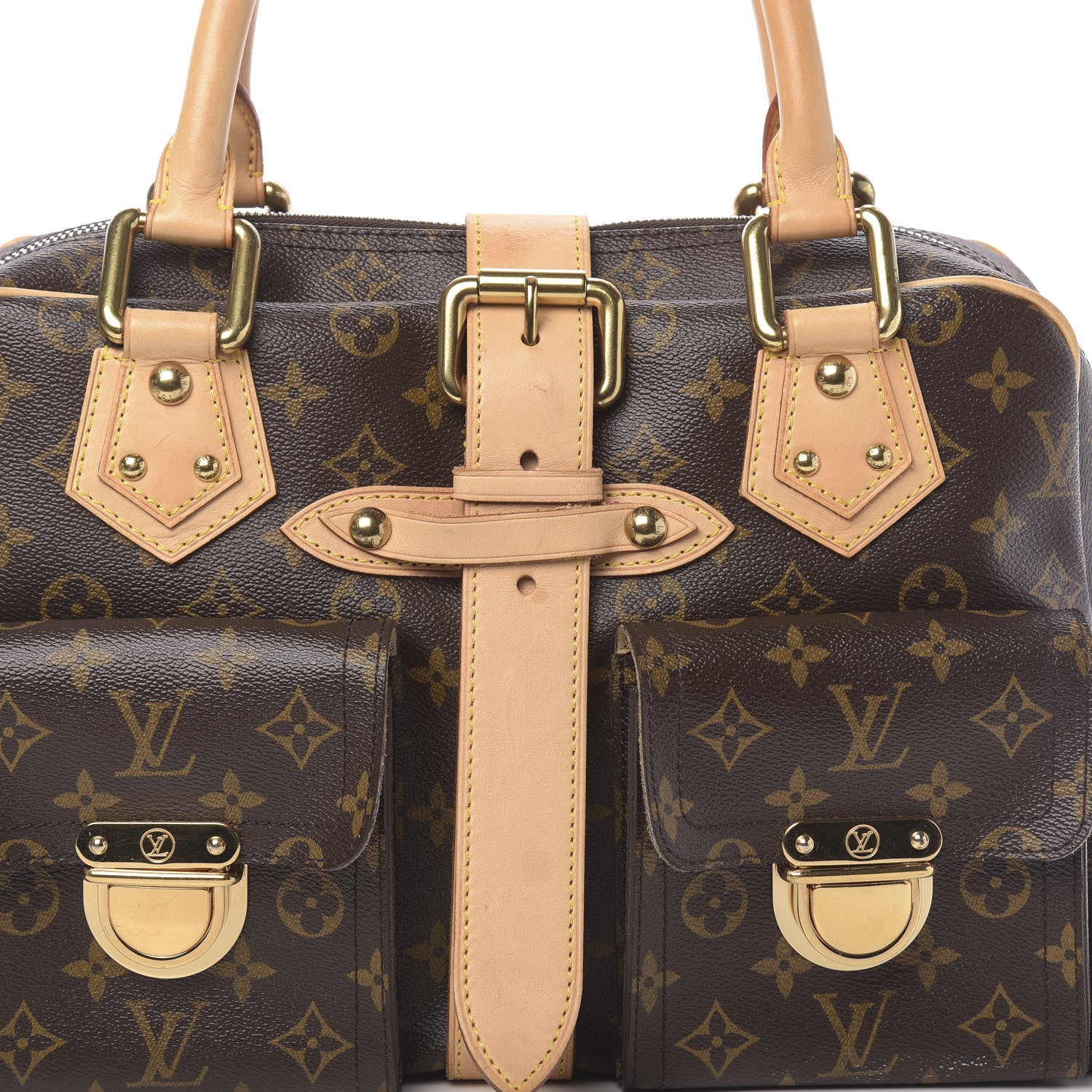 Louis Vuitton Monogram Manhattan GM 11 of 15