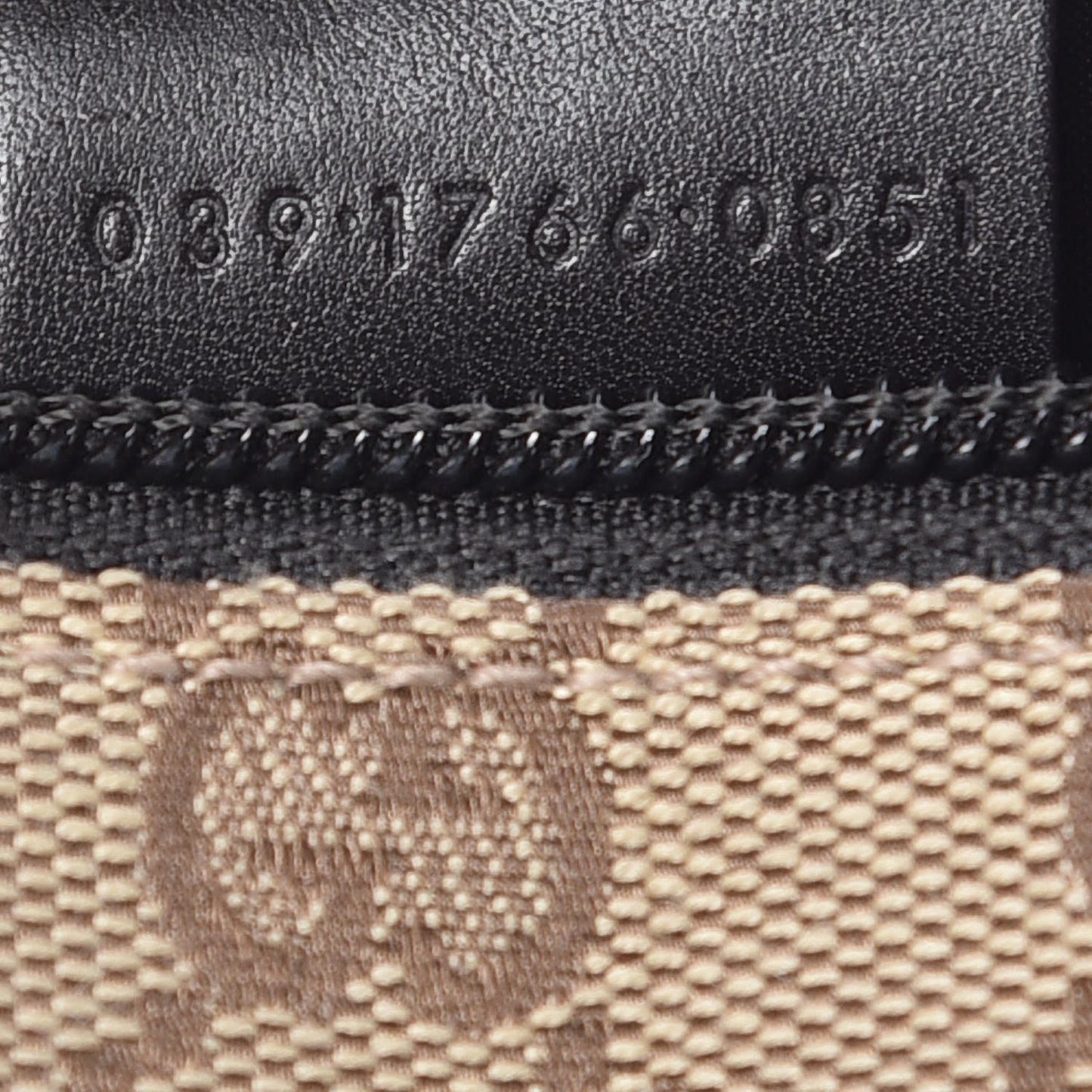 Monogram Small Cosmetic Case Brown