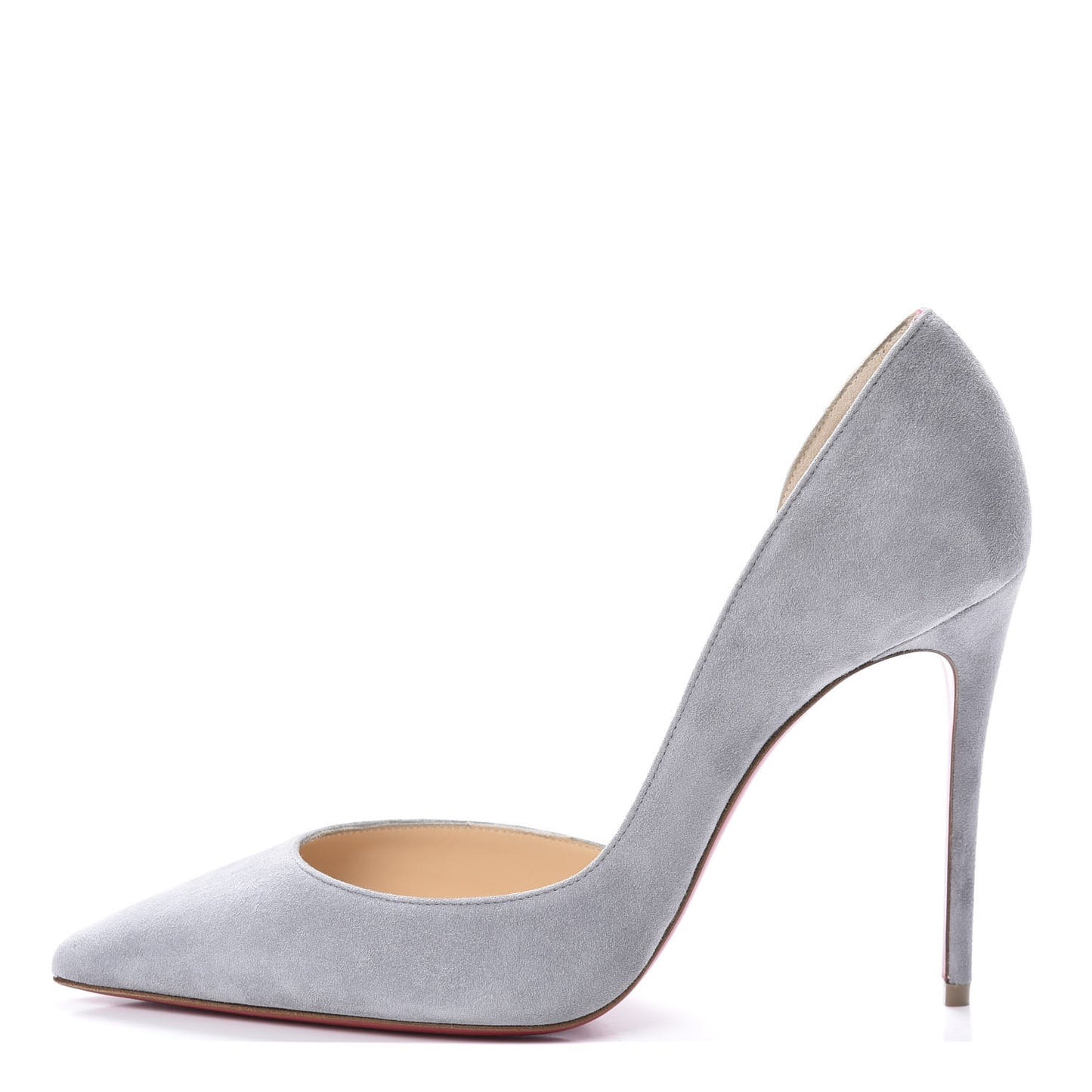 Veau Velour Iriza 100 Pumps 37.5 Gray