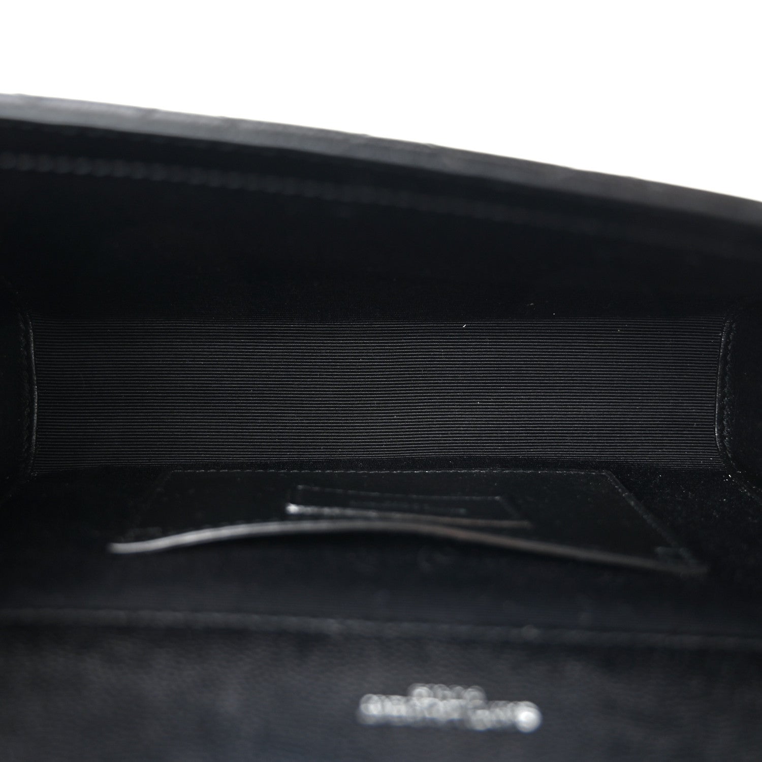 Saint Laurent Grain De Poudre Textured Mixed Matelasse Triquilt Small Monogram Satchel Black 5 of 10